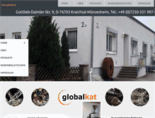 Tablet Screenshot of global-kat.info